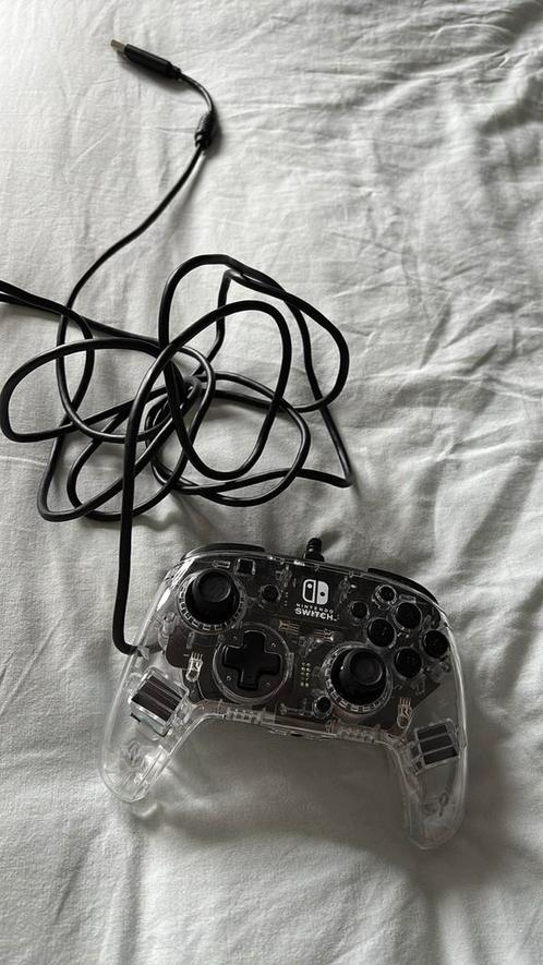 Afterglow switch bedrade controller multicolor, Games en Spelcomputers, Spelcomputers | Nintendo Switch, Gebruikt, Ophalen of Verzenden