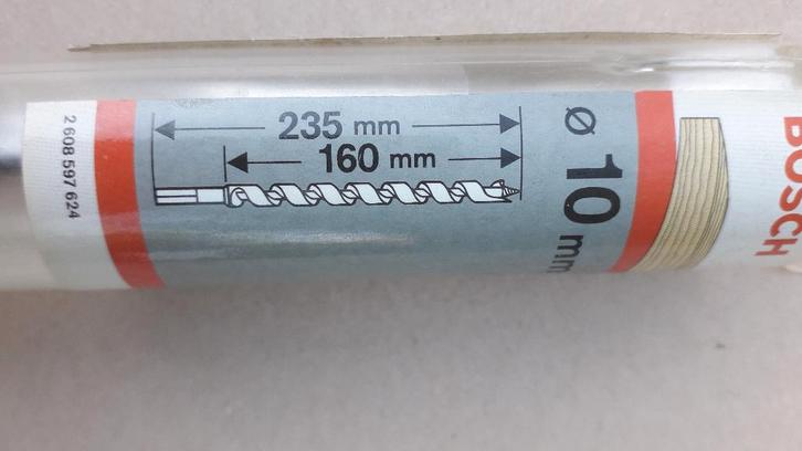 Bosch slangenboor 10mm, Bricolage & Construction, Outillage | Foreuses, Neuf, Enlèvement ou Envoi