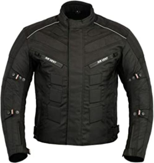 Cordura motorjas van-textiel met CE-protectoren, Motoren, Kleding | Motorkleding, Jas | textiel, Nieuw met kaartje, Ophalen of Verzenden