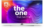 Philips The One 43" 4K/UHD Ambilight Smart tv, Audio, Tv en Foto, Ophalen, Philips, LED, Zo goed als nieuw