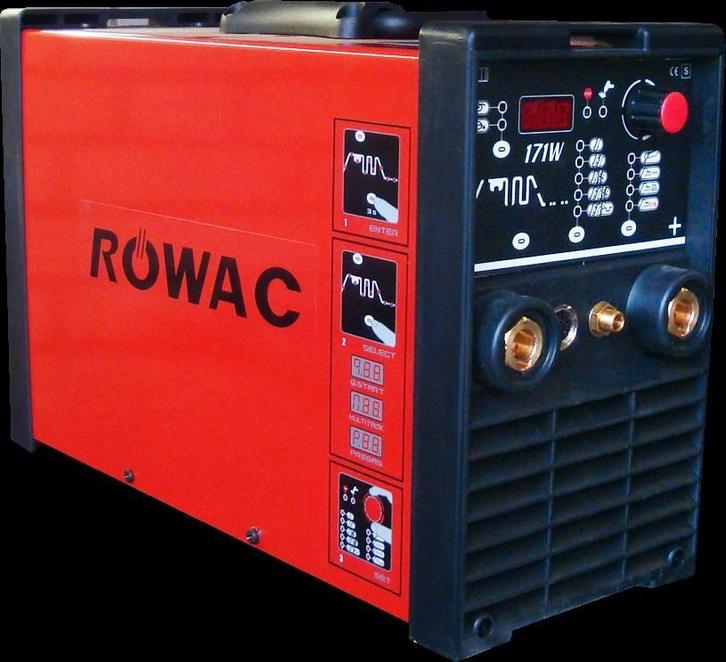 Rowac 172W TIG Lasapparaat, Doe-het-zelf en Bouw, Gereedschap | Lasapparaten, Zo goed als nieuw, Inverter, Ophalen of Verzenden