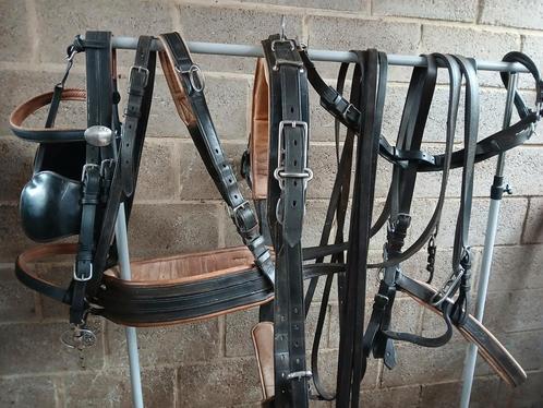 Enkelspantuig Ideal, Dieren en Toebehoren, Paarden en Pony's | Hoofdstellen en Tuigage, Gebruikt, Overige soorten, Ophalen of Verzenden
