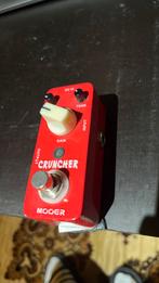 Mooer “cruncher” distortion pedal, Comme neuf, Enlèvement ou Envoi