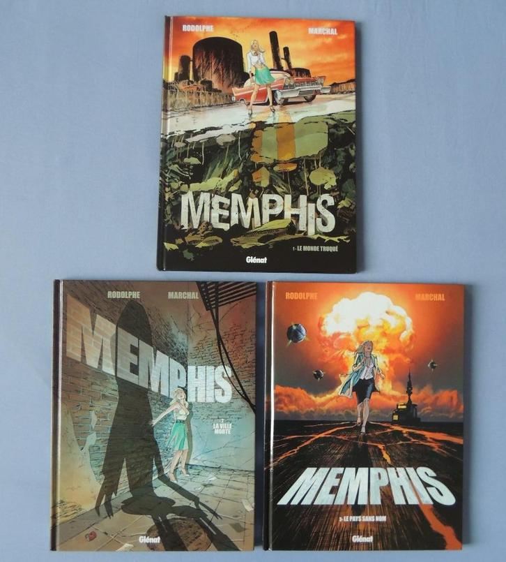 Memphis FR Complete reeks EO? 3 delen hardcovers, Boeken, Stripverhalen, Zo goed als nieuw, Complete serie of reeks, Ophalen of Verzenden