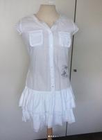 Witte zomerjurk Terre Bleue maat S, Kleding | Dames, Terre Bleue, Wit, Ophalen of Verzenden, Maat 36 (S)