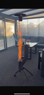 Moderne pelletkachel op wieletjes, Huis en Inrichting, Kachels, Ophalen, Nieuw, Pelletkachel, Vrijstaand