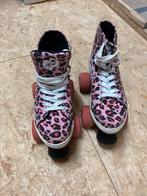 Rio Roller pink leopard, Comme neuf, Enlèvement ou Envoi, Enfants