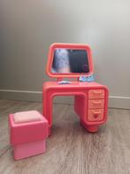 barbie mattel vintage Dream furniture vanity 1977, Kinderen en Baby's, Speelgoed | Poppen, Gebruikt, Ophalen, Barbie