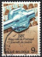 Belgie 1981 - Yvert/OBP 2008 - Dag van de Postzegel (ST), Timbres & Monnaies, Timbres | Europe | Belgique, Affranchi, Envoi, Oblitéré