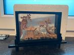 Vintage Chinees kurk diorama, Antiek en Kunst, Ophalen of Verzenden