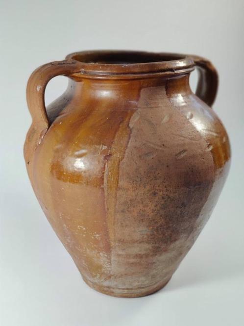 Oude kruik olijf pot, Antiek en Kunst, Antiek | Keramiek en Aardewerk, Ophalen of Verzenden