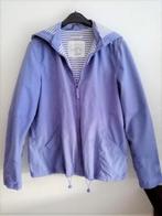 Creem : lichtblauw windjack regenjas regenjack , maat L, Blauw, Maat 42/44 (L), Ophalen of Verzenden, Zo goed als nieuw