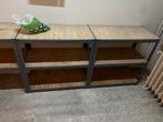 Rekken met liggers, Huis en Inrichting, Ophalen, Zo goed als nieuw