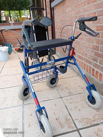 Rollator, Enlèvement, Utilisé
