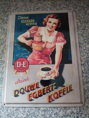 Vintage metalen wandplaten  beschikbaar voor biedingen