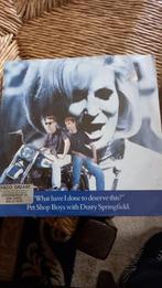 Vinyl (45t) pet shop boys "What have il done deserve this", Ophalen of Verzenden, 1980 tot 2000, Gebruikt