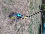 Step met benzine motor, Ophalen