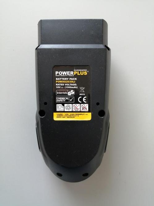 GEZOCHT - Powerplus batterij 18V - GEZOCHT, Tuin en Terras, Heggenscharen, Accu, Ophalen