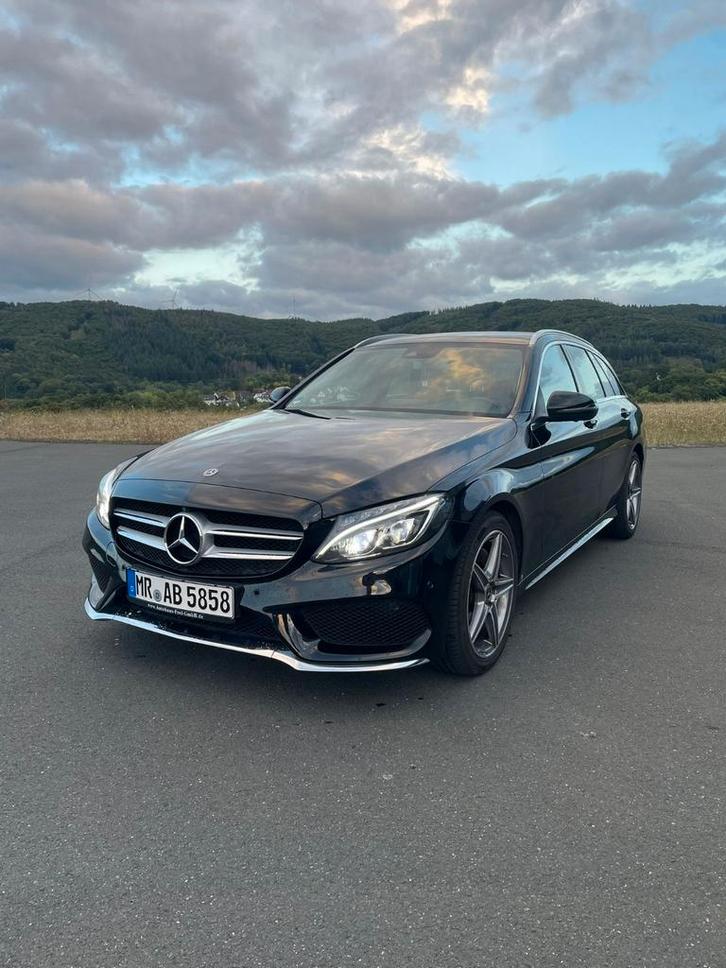 Mercedes c220 4matic AMG pack break, Auto's, Mercedes-Benz, Particulier, C-Klasse, Trekhaak, Diesel, Euro 6, Break, 5 deurs, Automaat