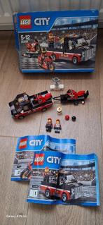 LEGO CITY 60084 racemotor voor racevervoer, Ophalen of Verzenden, Zo goed als nieuw, Complete set, Lego