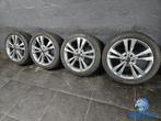 Originele Mercedes C-klasse W205 18 inch antraciete velgen 5, Auto-onderdelen, Banden en Velgen, 18 inch, Gebruikt, Banden en Velgen