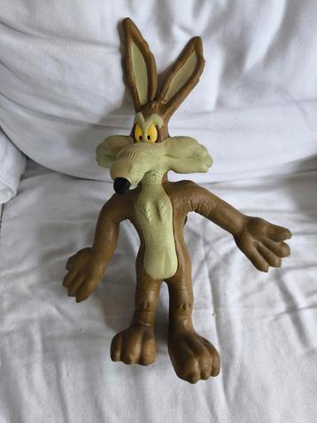 Zeldzaam figuur van Will E Coyote Warner Bros 1999 van 30 cm beschikbaar voor biedingen