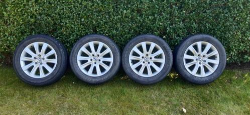 Aluminium velgen + banden 17" (Volkswagen), Auto-onderdelen, Banden en Velgen, Banden en Velgen, Ophalen