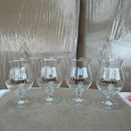 4 kleine Duvel glazen, Enlèvement, Comme neuf, Verre ou Verres, Duvel