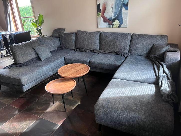 Hoeksalon weba, Huis en Inrichting, Zetels | Complete zithoeken, Zo goed als nieuw, Stof, Ophalen