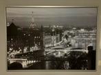 Paris By Night, Huis en Inrichting, Ophalen, 125 cm of meer, 75 cm of meer, Print