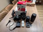 Canon 550d + objectifs, Audio, Tv en Foto, Fotocamera's Digitaal, Ophalen, Zo goed als nieuw, Canon