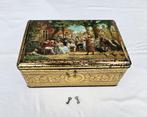 Grote antieke koekendoos - J.J. Broos, Verzamelen, Ophalen of Verzenden, Gebruikt, Koek(jes)