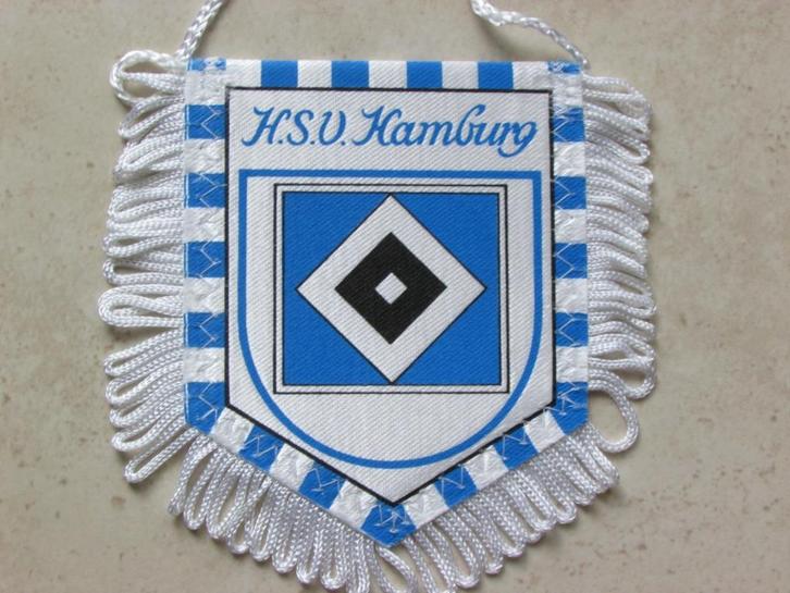 6 fanions Werder Bremen,Hamburg, Karlsruhe, Sport en Fitness, Voetbal, Nieuw, Clubaccessoires, Ophalen of Verzenden