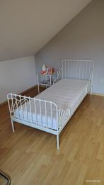 Kinderbed (meegroeibedje IKEA), Huis en Inrichting, Slaapkamer | Bedden, Ophalen, Verstelbaar, Eenpersoons, Wit
