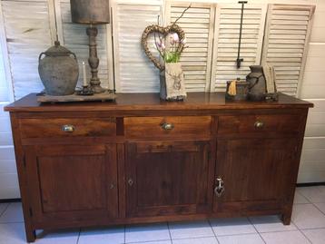 XL-Teak houten dressoir beschikbaar voor biedingen