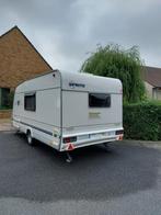 Caravan SPRITE SUPER 460 MF met mover en voortent, Omvormbare zithoek, 75 kg, Treinzit, 750 - 1000 kg
