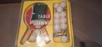 Vintage tafeltennis set € 10, Ophalen of Verzenden, Zo goed als nieuw