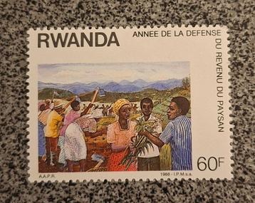 Postzegel Rwanda OBP 1322** beschikbaar voor biedingen