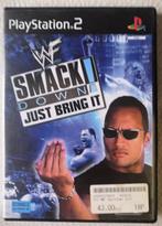 PS 2 Game 'WWF Smack Down' Just Bring It / 12+  goede staat, Ophalen of Verzenden, Zo goed als nieuw, 3 spelers of meer, Sport