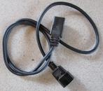 Voedingskabel verlengkabel C13/C14 H03VV-F 3G0,75mm², Computers en Software, Pc- en Netwerkkabels, Ophalen of Verzenden, Gebruikt