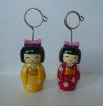 2 fotohouders in vorm van Japanse figuurtjes, Enlèvement ou Envoi