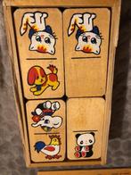 Animal Domino - Fabriqué en Chine *jouets vintage/rétro*, Antiquités & Art, Enlèvement ou Envoi