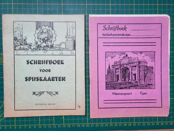 Oude handgeschreven receptenboekjes beschikbaar voor biedingen