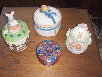 Bonbonnière(lot de 4) beschikbaar voor biedingen