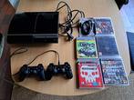 Playstation 3 met 5 games ,kabels en twee controllers 40GB, Consoles de jeu & Jeux vidéo, Consoles de jeu | Sony PlayStation 3