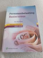 Personenbelasting basiscursus.  Jos vervoort., Ophalen, Zo goed als nieuw