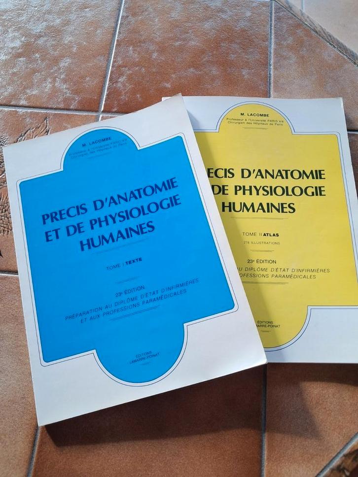 Set van 2 delen „Pics of Human Anatomy and Physiology”, Boeken, Studieboeken en Cursussen, Gelezen, Hoger Onderwijs, Ophalen of Verzenden