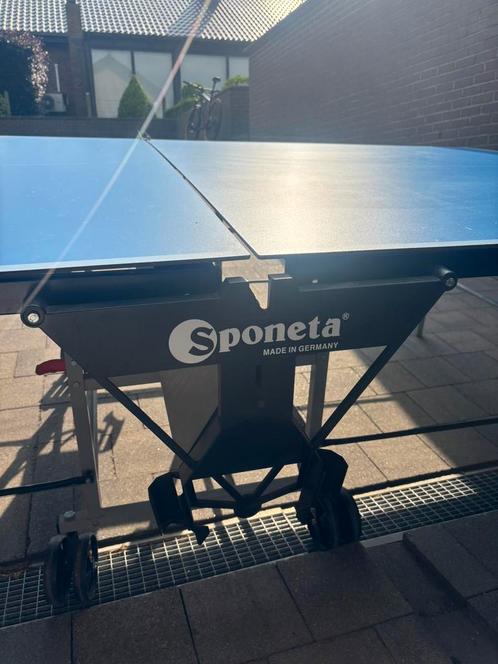 Tafeltennis tafel sponetta, Sport en Fitness, Tafeltennis, Gebruikt, Inklapbaar, Verrijdbaar, Ophalen