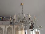 Glazen luster, Huis en Inrichting, Lampen | Kroonluchters, Ophalen, Gebruikt