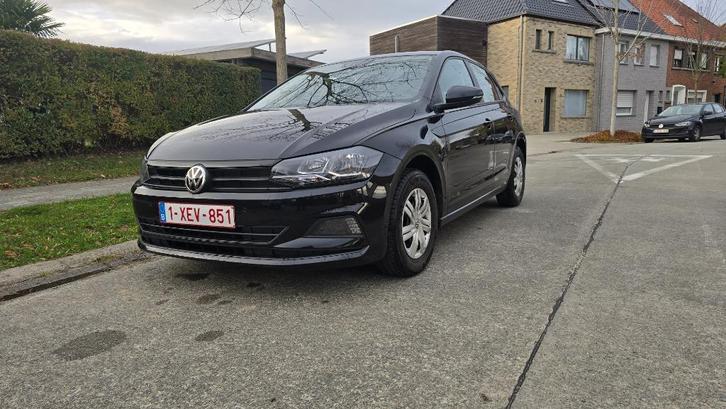 Volkswagen polo, Auto's, Volkswagen, Particulier, Polo, Benzine, Euro 6, Stadsauto, 5 deurs, Handgeschakeld, Zwart, Zwart, Stof